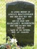Photo of headstones/thumb_Angus MacLennan died 1981 MI Luskentyre new, Harris